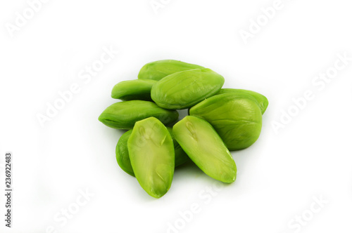 Wallpaper Mural parkia speciosa seeds isolated bitter bean Torontodigital.ca