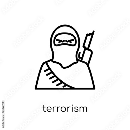 Person in mask against white background