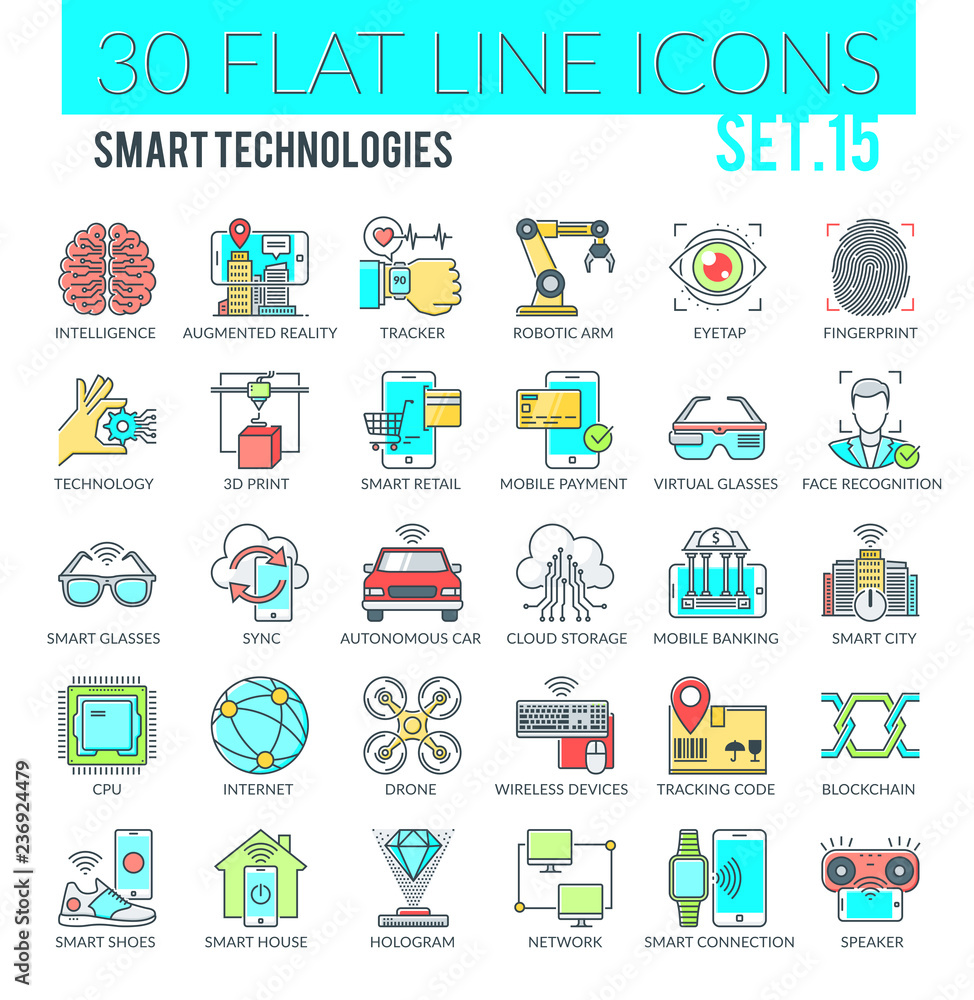 Smart Technologies Icons