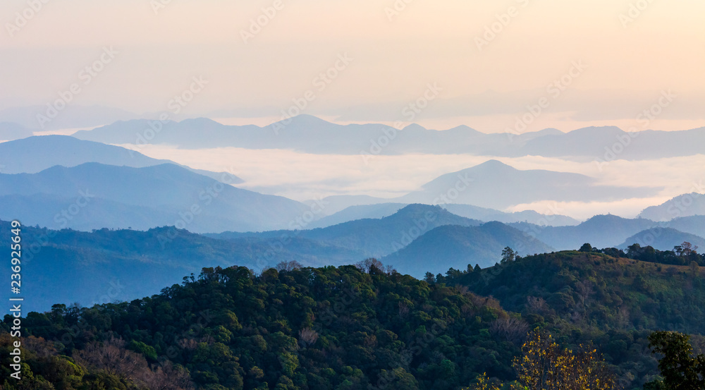 Obraz premium Nice nature landscape for adventure travel