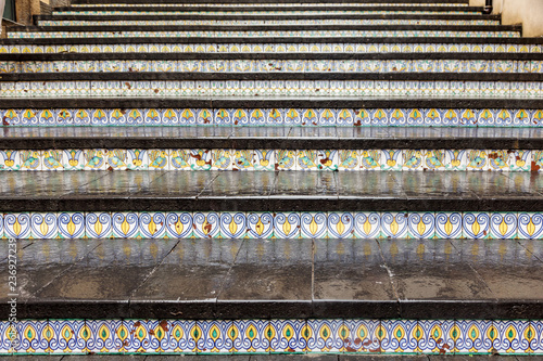 Stair of Caltagirone in Sicily