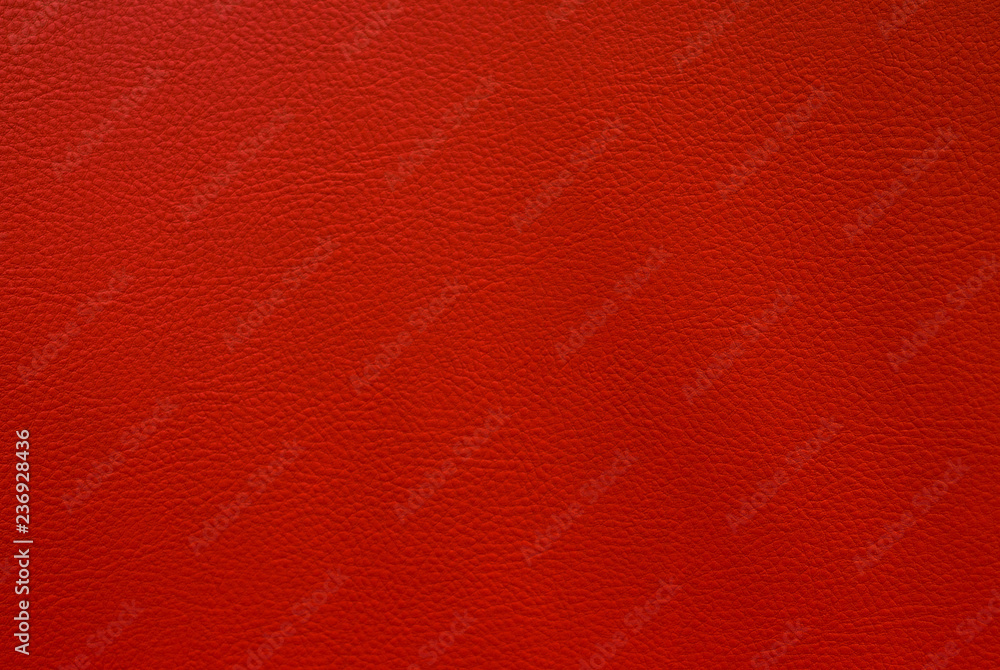 Fototapeta premium artificial red leather close up texture background small pattern