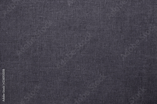 Grey cotton fabric texture background, seamless pattern of natural textile. photo