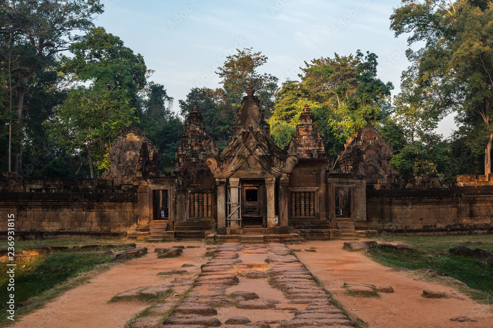 Kambodscha - Angkor - Banteay Srei Tempel Kambodscha - Angkor - Banteay Srei Tempel
