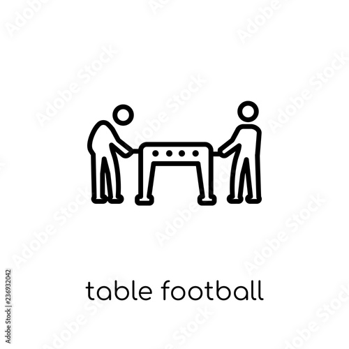 Table football icon from Entertainment collection.
