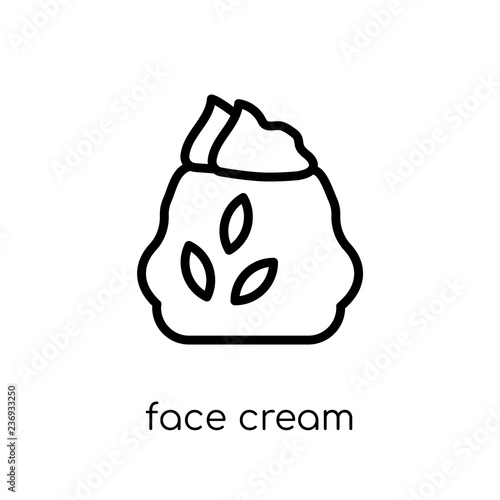 face cream icon from Hygiene collection.