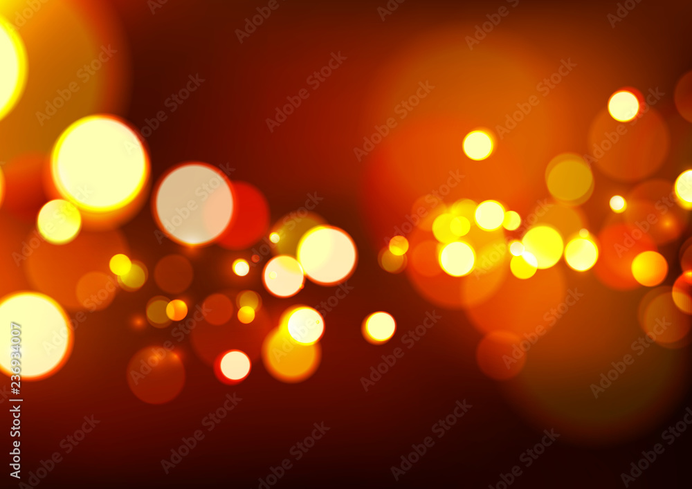 Abstract Bokeh Lights Background