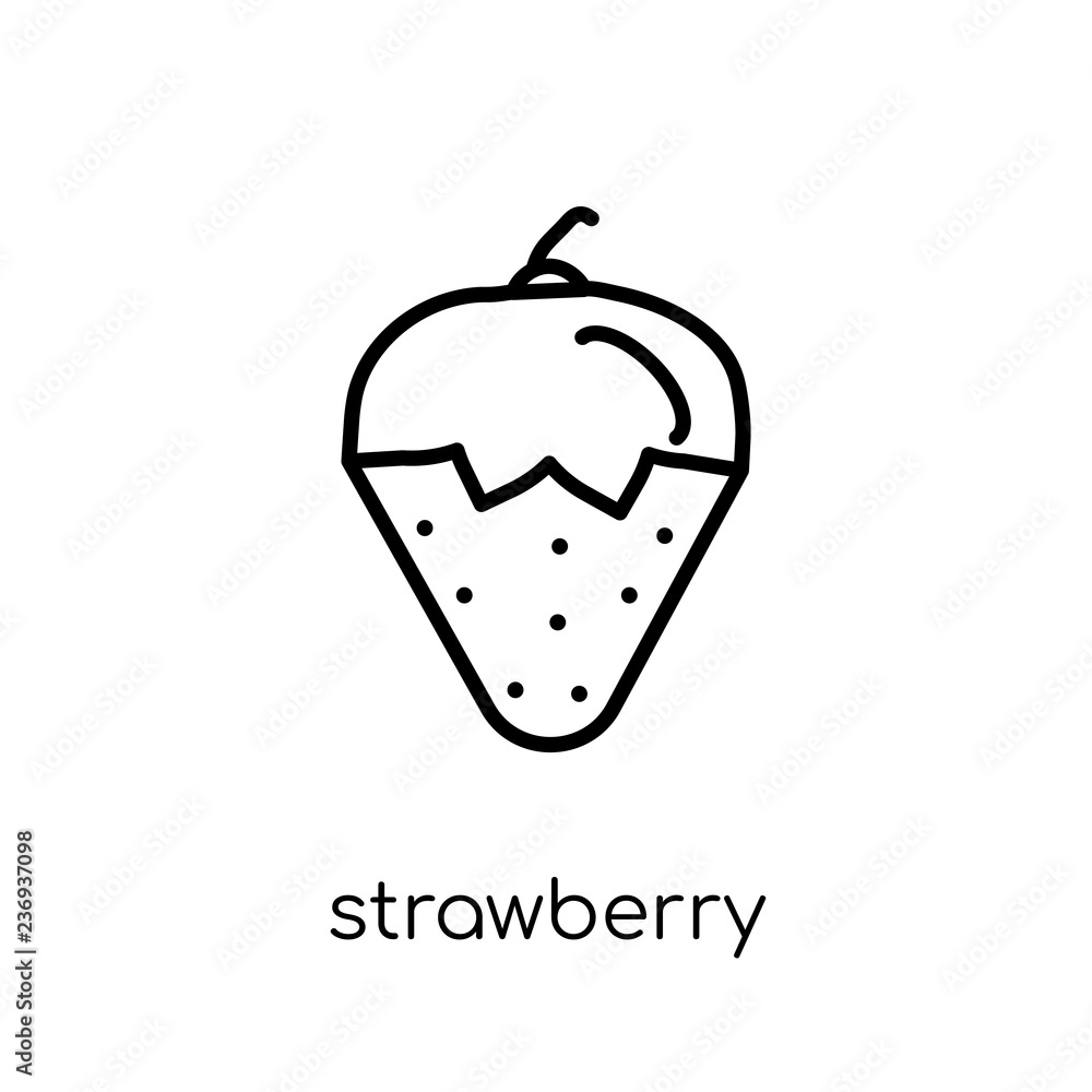 Strawberry icon from Fruit and vegetables collection. Strawberry icon from Fruit and vegetables collection.