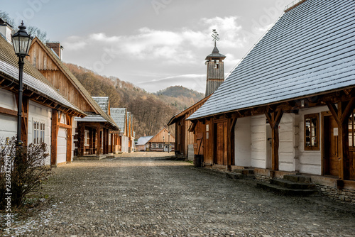 Fototapeta Naklejka Na Ścianę i Meble -  bieszczady zima 