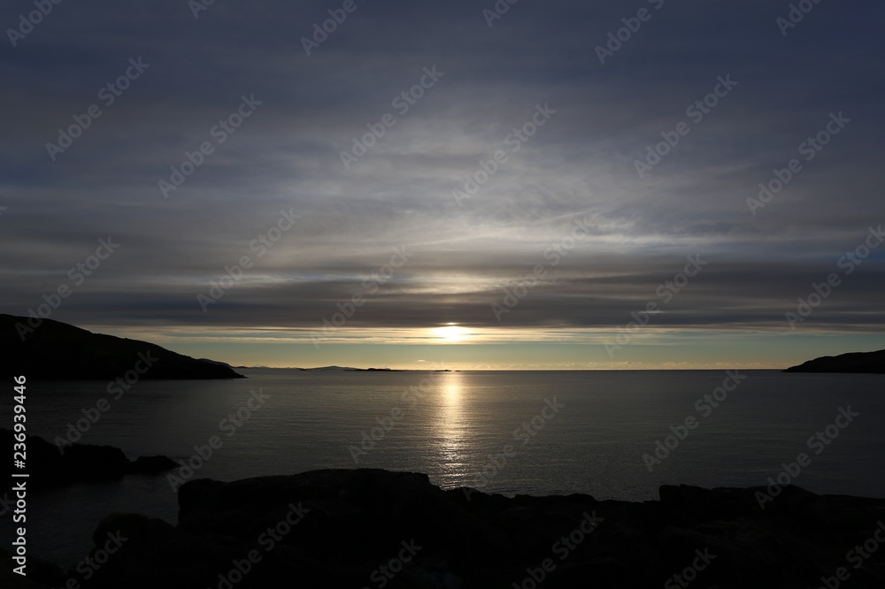 Fototapeta premium Hushinish Sunset