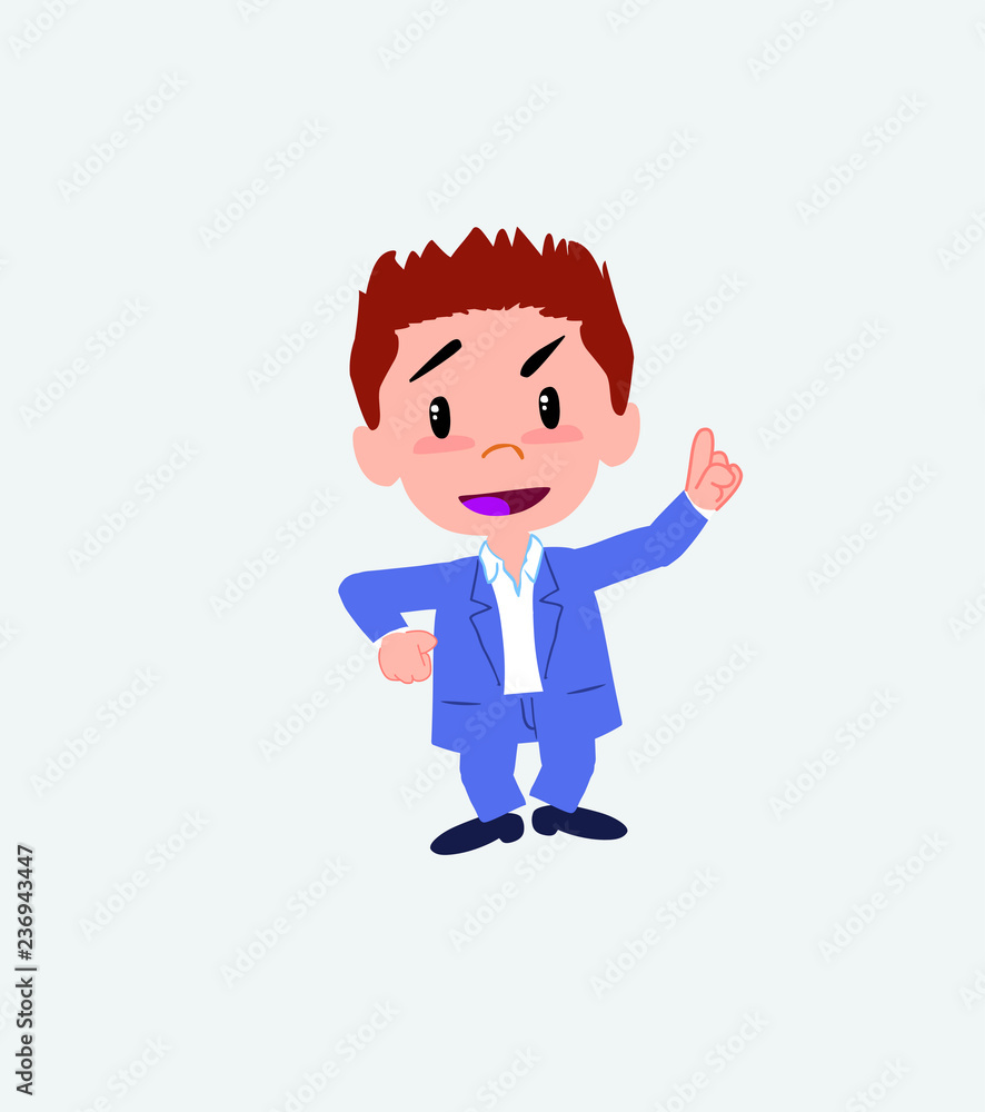 Businessman in casual style talking very determined and optimistic. Businessman in casual style talking very determined and optimistic.