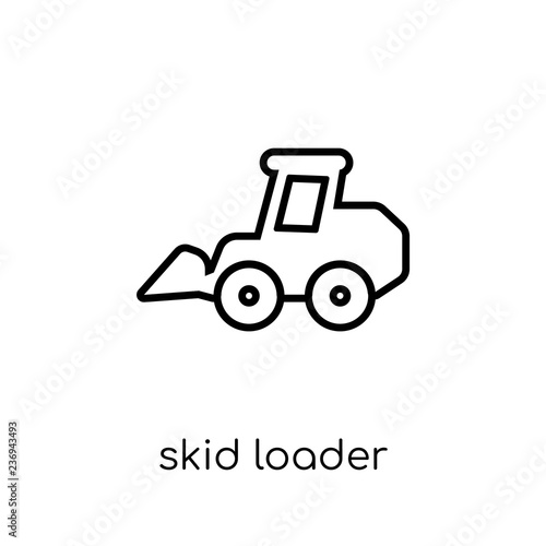 skid loader icon from Industry collection.