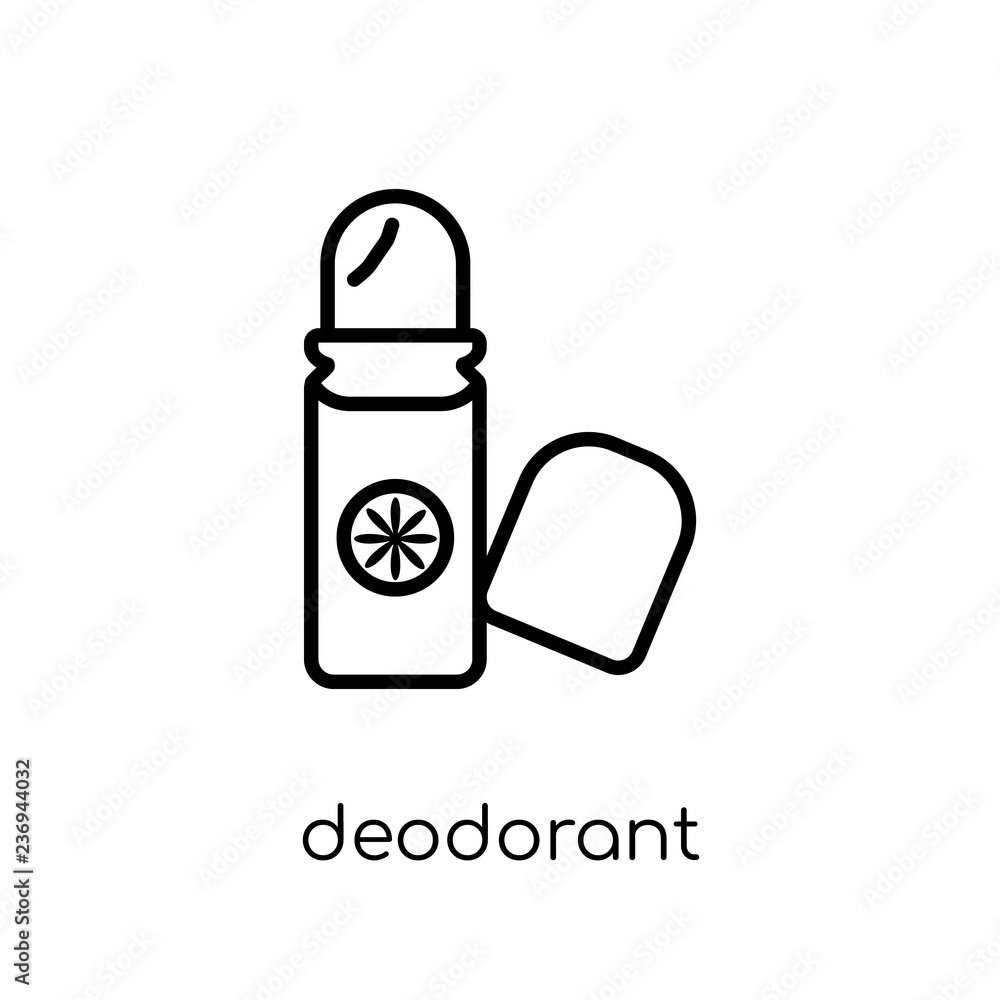 Deodorant icon from collection. Deodorant icon from collection.