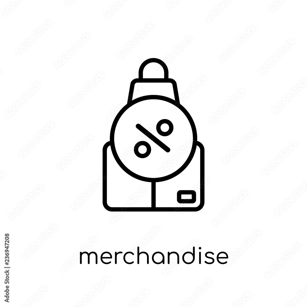 Merchandise icon from Ecommerce collection. Merchandise icon from Ecommerce collection.