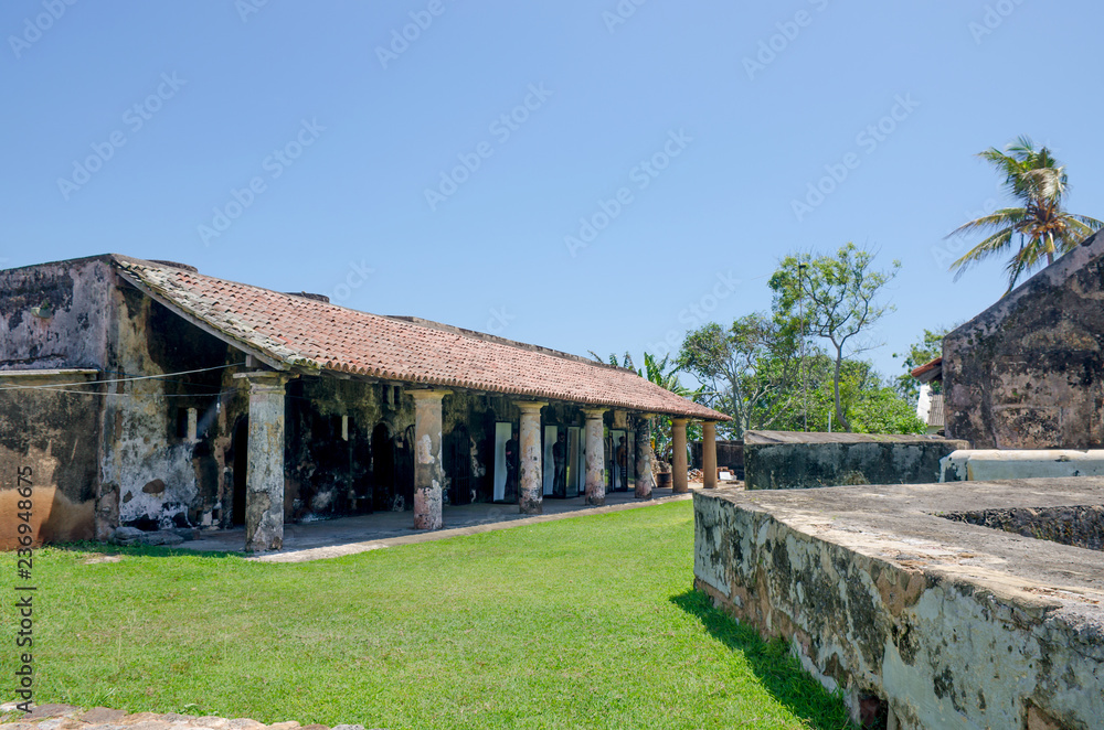 Place of interest Sri Lanka old fort of Galle

