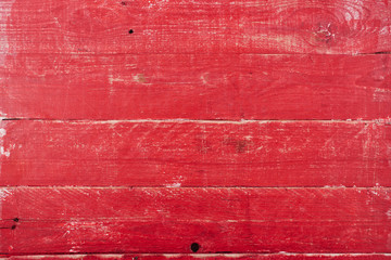 Shabby red wood background