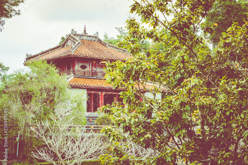 Imperial Minh Mang Tomb in Hue, Vietnam. © Curioso.Photography