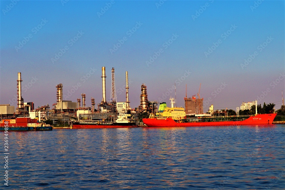 industrial port of rotterdam