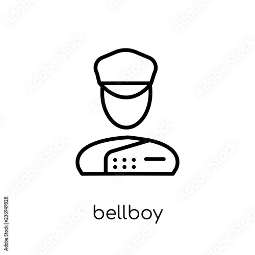 Bellboy icon from Hotel collection.