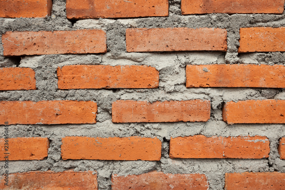 wall red brick close-up background wall red brick close-up background