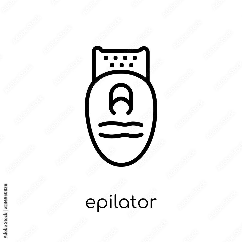epilator icon from Hygiene collection. epilator icon from Hygiene collection.