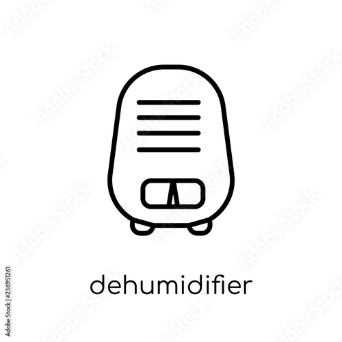 Dehumidifier icon from Furniture and household collection.