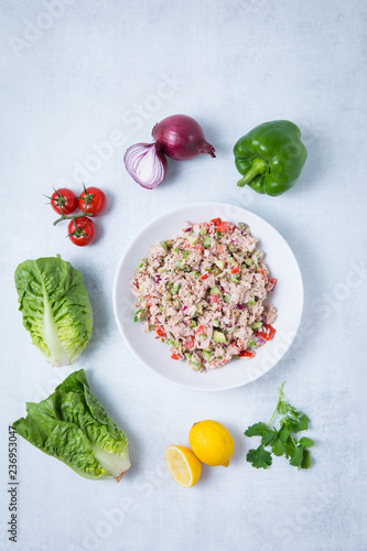 Tuna Salad Ingredients