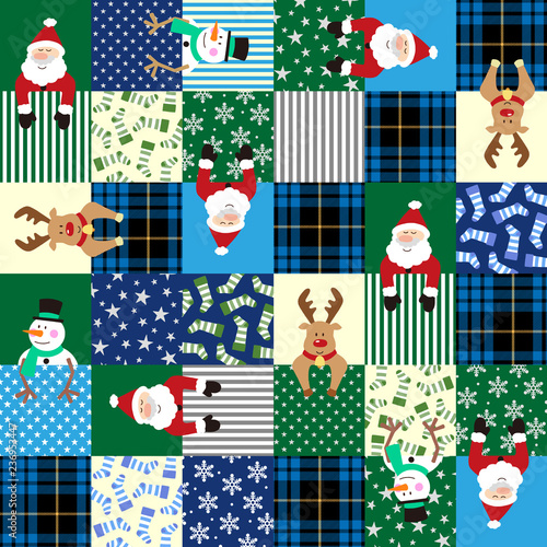 クリスマスのイメージパターン,