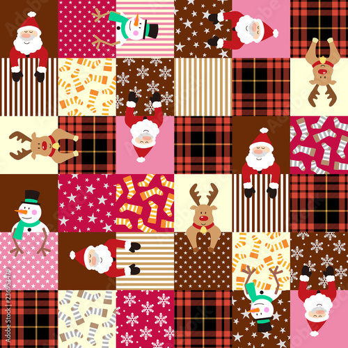 クリスマスのイメージパターン,