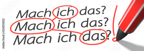 Ich mach das 