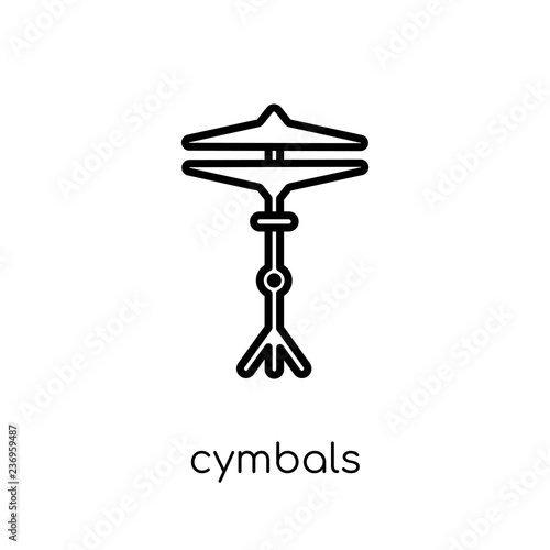 Cymbals icon from Music collection.