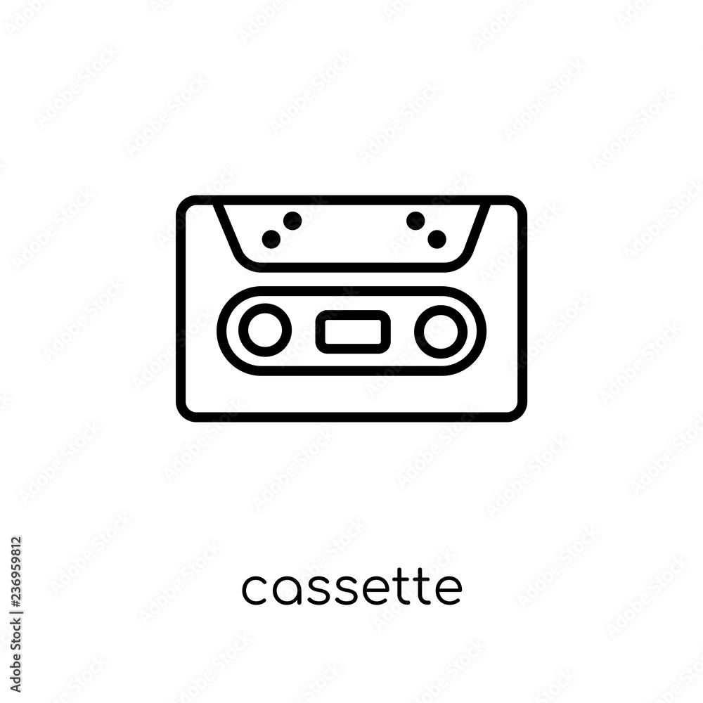 Cassette icon from collection.
