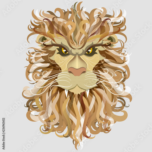 Zodiac sign, Leo.