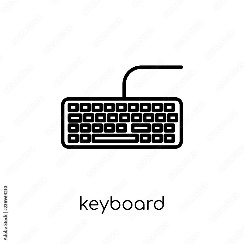 Keyboard icon from Electronic devices collection. Keyboard icon from Electronic devices collection.
