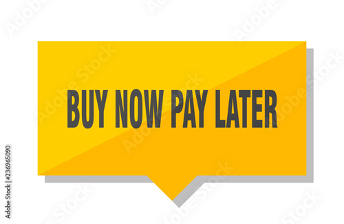 buy now pay later price tag