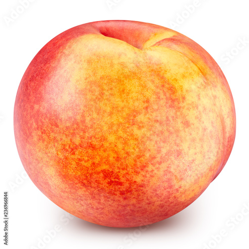 peach fruits isolated