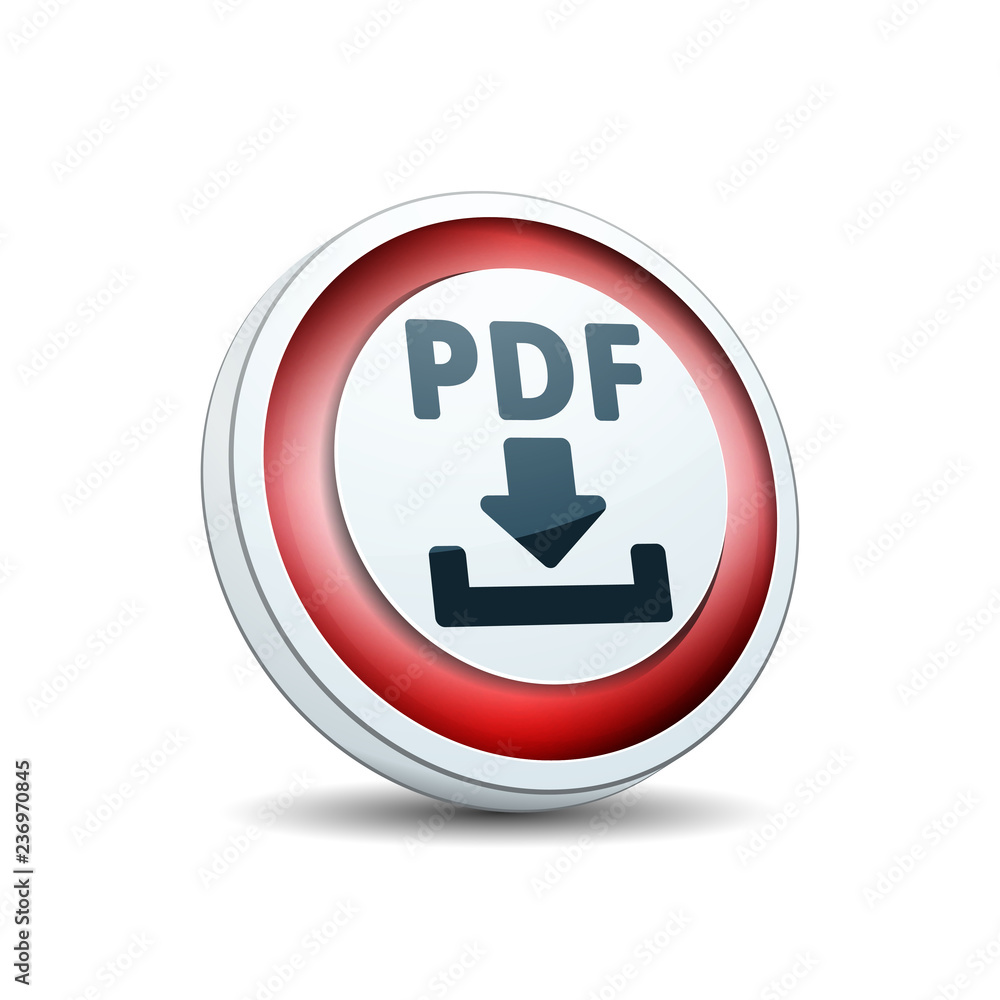 PDF download button illustration PDF download button illustration
