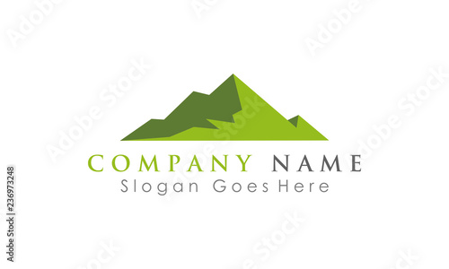 green hill vector logo