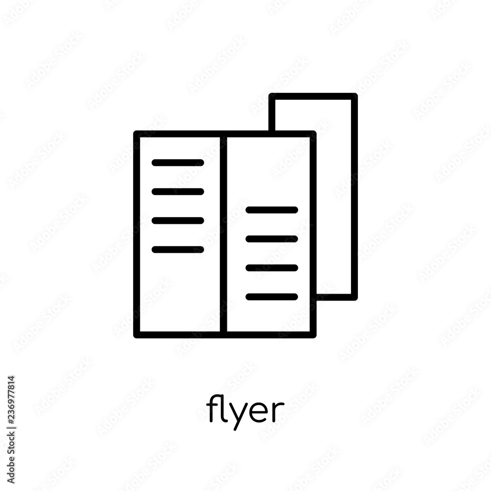Flyer icon from Marketing collection. Flyer icon from Marketing collection.