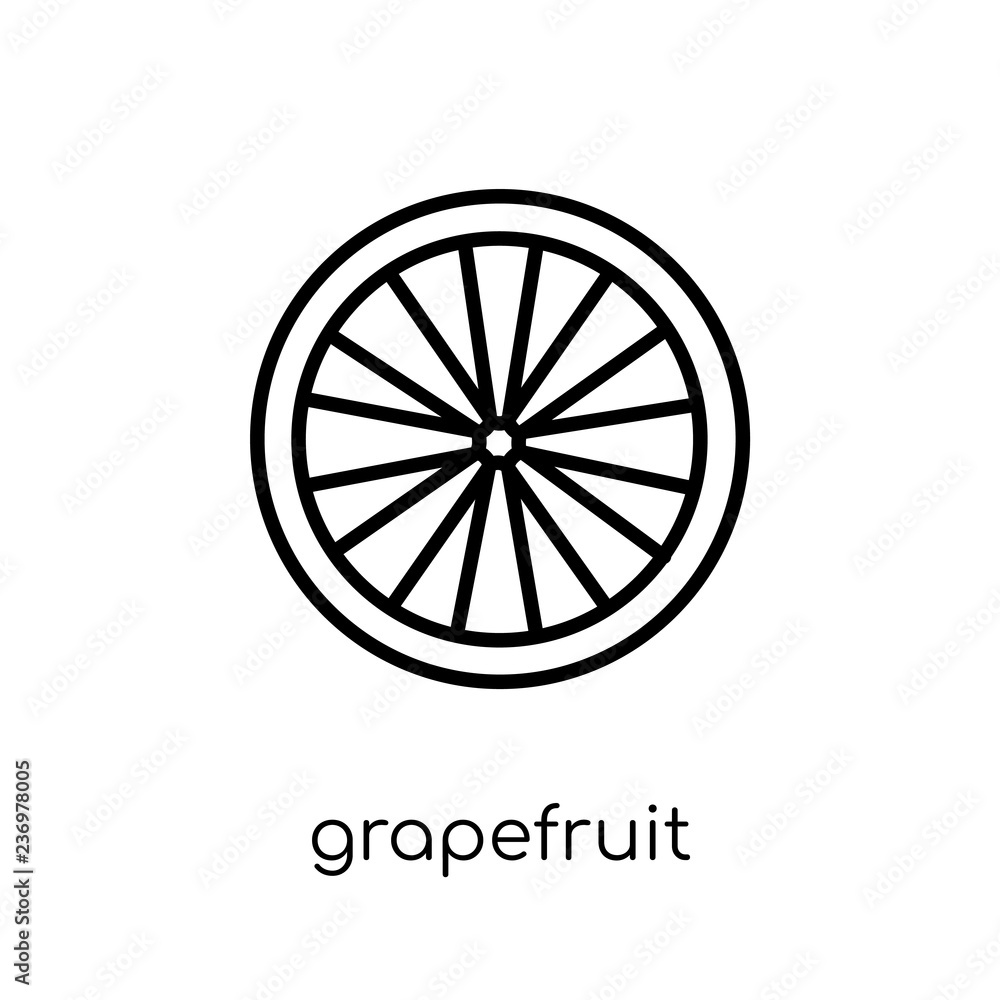 Grapefruit icon from Fruit and vegetables collection.