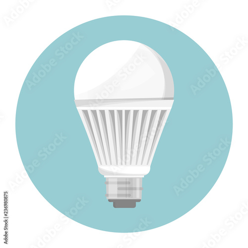 LED bulb. Economical light bulb. Eco friendly