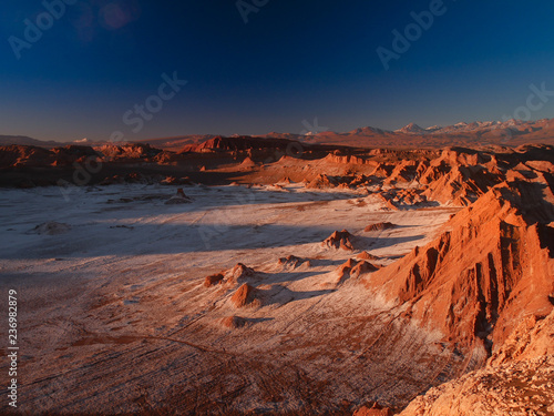 valle de la luna sunset Chile