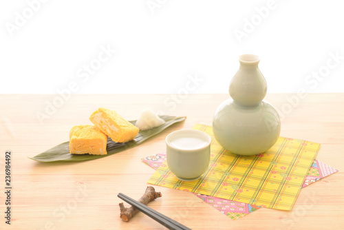日本酒の和風イメージ