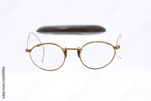 Old glasses vintage