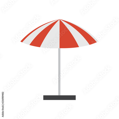 Umbrella for outdoor event vector. Umbrella beach market tent