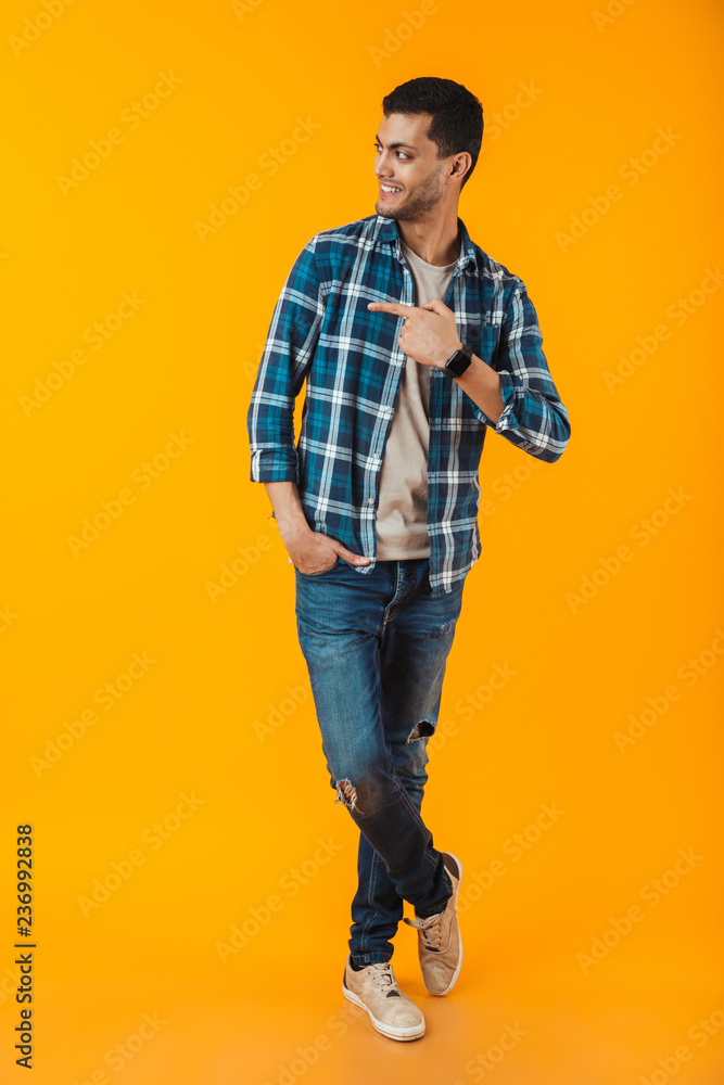 Full length portrait of a happy young man Full length portrait of a happy young man