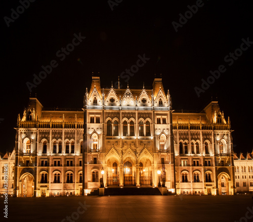 Das Parlament in Budapest, Parlamentsgebäude in der Hauptstadt von Ungarn, Europa 