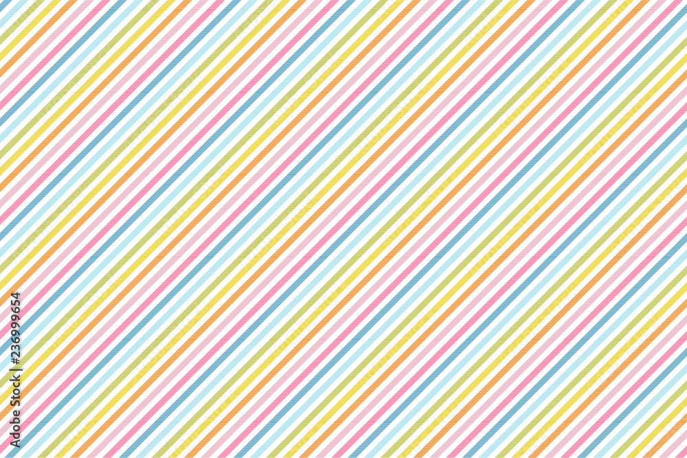 Rainbow stripes seamless pattern diagonal texture