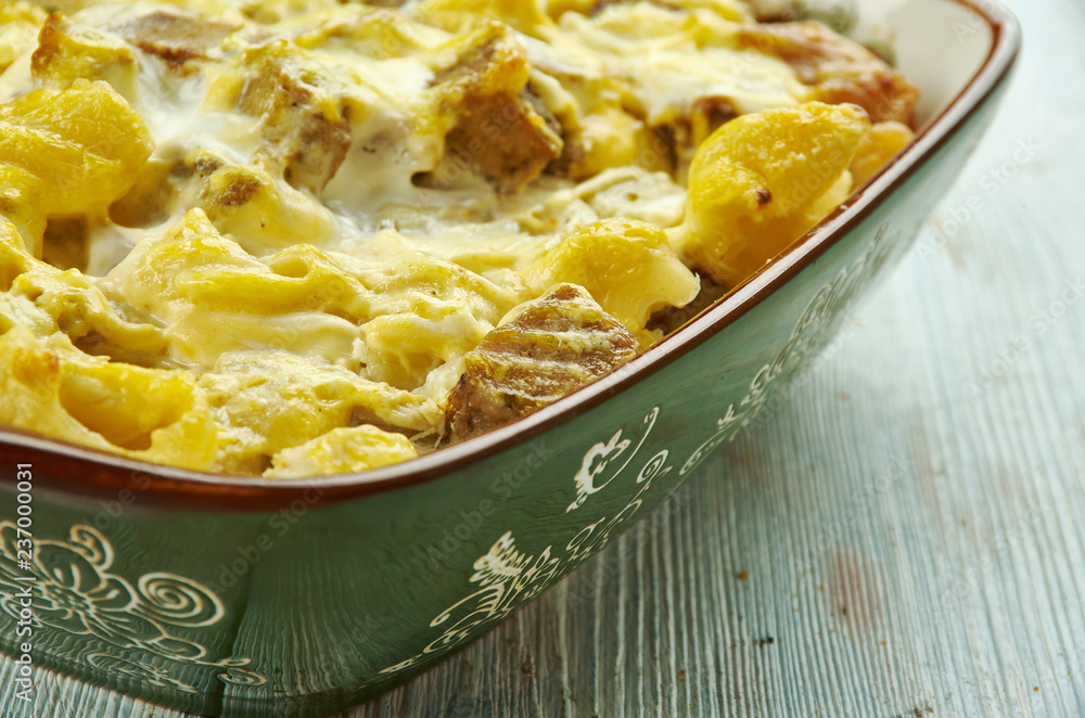 Cheesesteak Casserole Cheesesteak Casserole