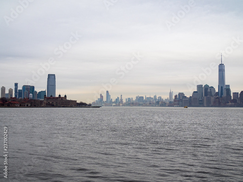 New Jersey and New York City Landscape ニューヨークとニュージャージー © 智大 永井